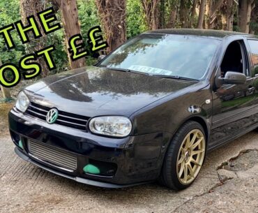COST OF REPAIRING MY CRASHED GOLF GTI MK4 *COST OF CRASH*