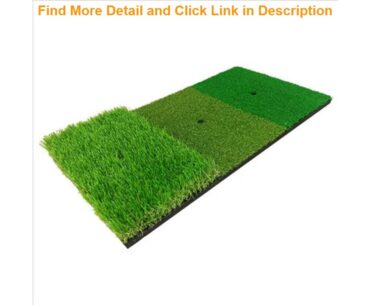 Artificial Grass Golf Practice Mat Lawn Nylon Grass Rubber Tee Backyard Outdoor Golf Hitting Mat D
