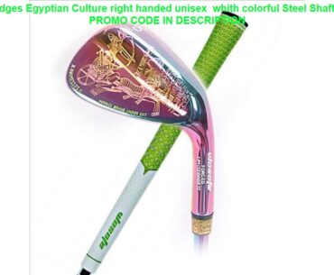 Recenzja  Golf clubs wedges Egyptian Culture right handed unisex  whith colorful Steel Shaft free