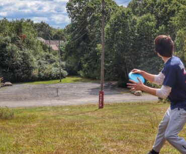Practicing Downhill Disc Golf Shots with only Putters