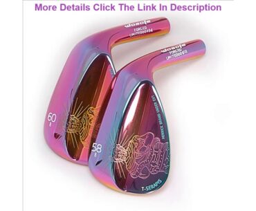 Deal Golf Clubs wedges Mythos Colorful color 50/52/56/58/60 Degree Steel Shaft ueunisex right hande