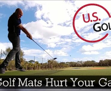 Will Hitting Off Golf Mats Hurt My Game?