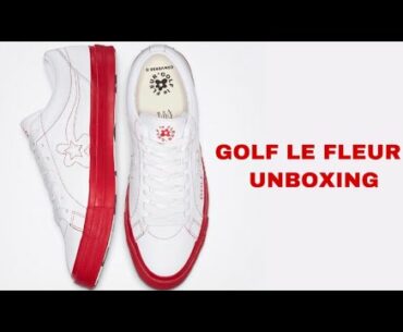 UNBOXING - GOLF LE FLEUR* RED + WHITE COLORBLOCK CONVERSE