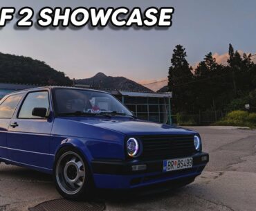 VW GOLF MK2 SHOWCASE
