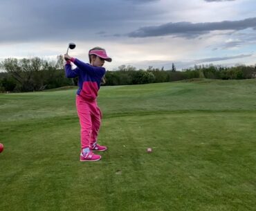 My slow motion golf swings 🏌🏼‍♀️🔛