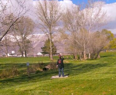 my 1st  180' shot from tee.