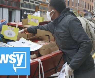 Baltimore Horse Carts Help COVID Relief