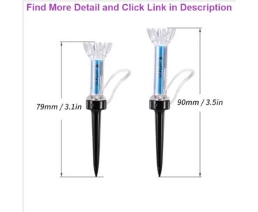 Deal 79mm/90mm Golf Tees 5Pcs Golf Training Ball Tee Magnetic Step Down Ball Holder Tees Golf Tees