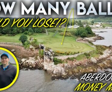 HOW MANY BALLS WOULD YOU LOSE?? Money Match - Aberdour Golf Club