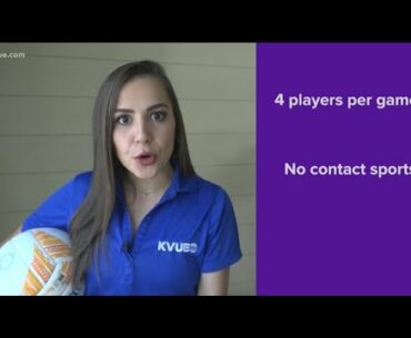 Recreational sports to reopen in Texas | KVUE