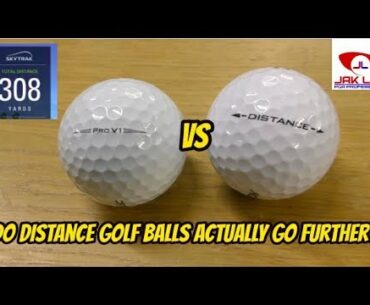 Do distance golf balls ACTUALLY go further?