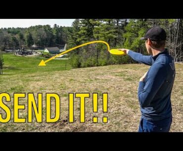 DESIGNING OUR OWN DISC GOLF COURSE!!