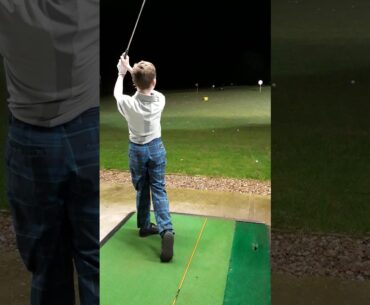 TaylorMade P7TW Tiger Woods Irons - 8 Iron range practice