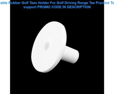 Free Shipping  OOTDTY Durable Rubber Golf Tees Holder For Golf Driving Range Tee Practice Tool Whit