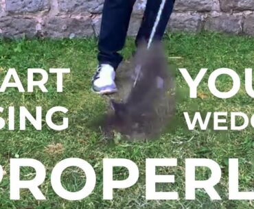 Wedge Play - Simple drills to use the bounce *SO EASY*