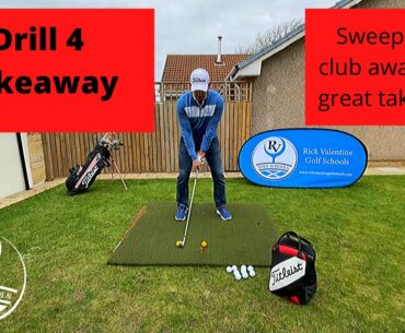 Great Drills to help improve your Golf Game - Takeaway