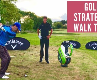 Golf strategy walk through. Par 5