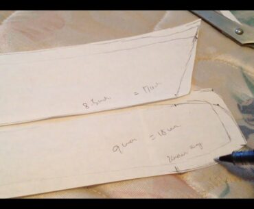 DRAFTING A COLLAR AND COLLAR STAND FOR SHIRTS