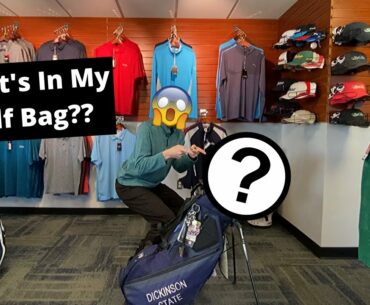 What’s in my Bag for 2020 // With a College Golfer
