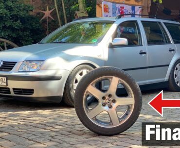 New Wheels For The MK4 Bora Wagon!