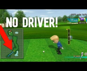 Wii Sports Golf No Driver Challenge!
