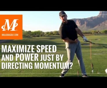 Malaska Golf // Maximize Club Speed and Power Just By Directing Momentum - Can you?