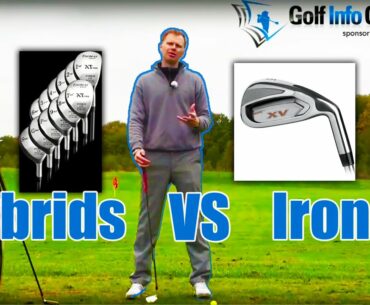 Hybrid Clubs vs Irons - MORE DISTANCE!