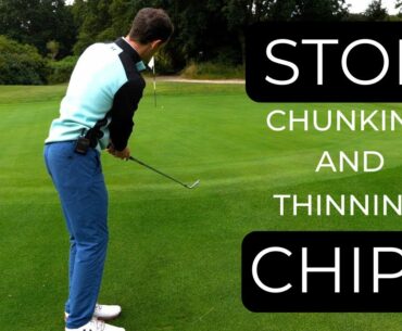 HOW TO HIT CHIP SHOTS AROUND THE GREEN - EASY TECHNIQUE