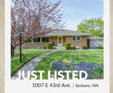 New Listing 1007 E 43rd Ave., Spokane South Hill by Cody Irons Realtor