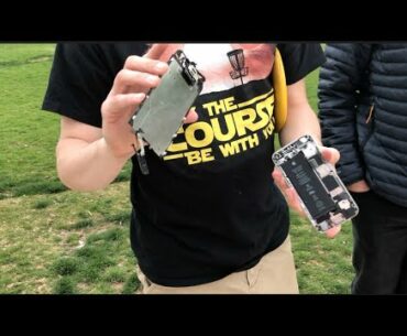 Disc Golf Tournament   iPhone/Samsung vs Putter