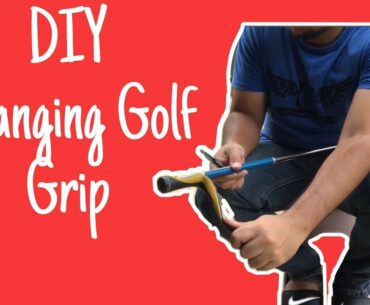 How to Change Golf Grip (easy way)