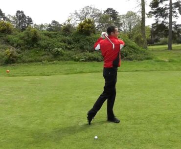 How to make a target-orientated golf swing