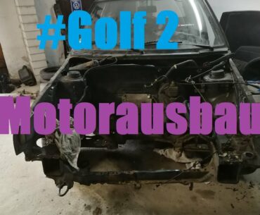 # Golf 2 Projekt # Der Motor lernt fliegen!!!
