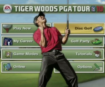 Tiger Woods PGA 10 Nintendo Wii Disc Golf HD video game trailer