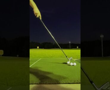Golf night shots and ball flight April 2020