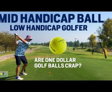 Low Handicap plays Cheap 2 piece Mid Handicap Golf Ball - What's the Difference?
