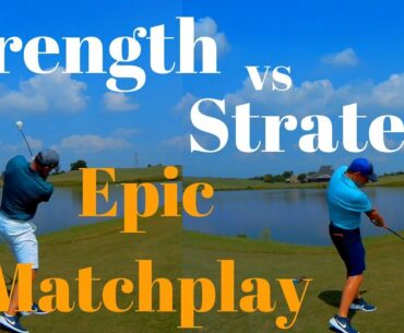 Epic Match Play Strength vs Strategy Golf Couse VLOG (Part 1) Average Joe Golf