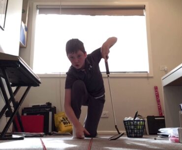 Golf drills to do at home