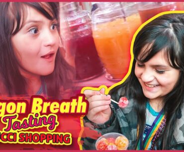 Dragon Breath tasting and Gucci Shopping with Jojo