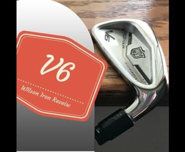golf club review Wilson V6 iron