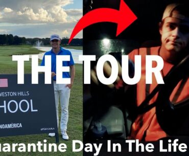 how my life changed when the tours shut down (pro golf vlog)