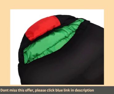 Jungle King 2017 Thickening Fill Four Holes Cotton Sleeping Bags Outdo