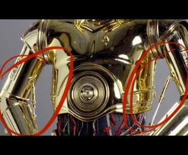 Mandela Effect Gold Bar on C3P0s Arms