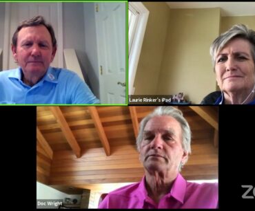 Larry Rinker Golf Live Stream with Doc Wright and Laurie Rinker