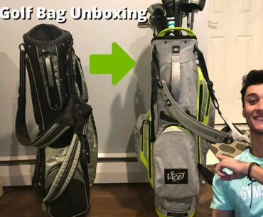 Vice Golf Bag Unboxing & Review!!