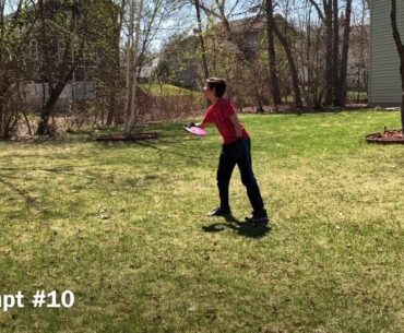 Catching Disc Golf Discs Out of the Air.