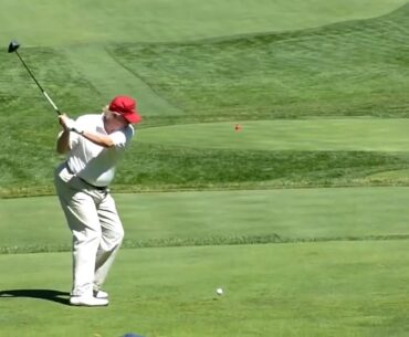 DONALD TRUMP GOLF COMPILATION FAILS FUNNY CHEAT