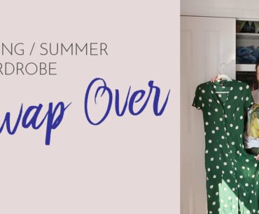 SPRING / SUMMER WARDROBE SWAP OVER | Closet organisation - Bang On Style