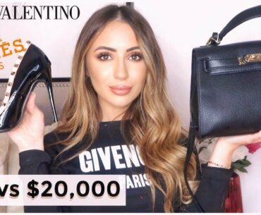 BEST LUXURY DUPES:  SHOES & BAGS - HERMES,  BALENCIAGA, VALENTINO