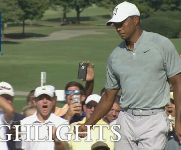 Tiger Woods’ highlights | Round 2 | TOUR Championship 2018